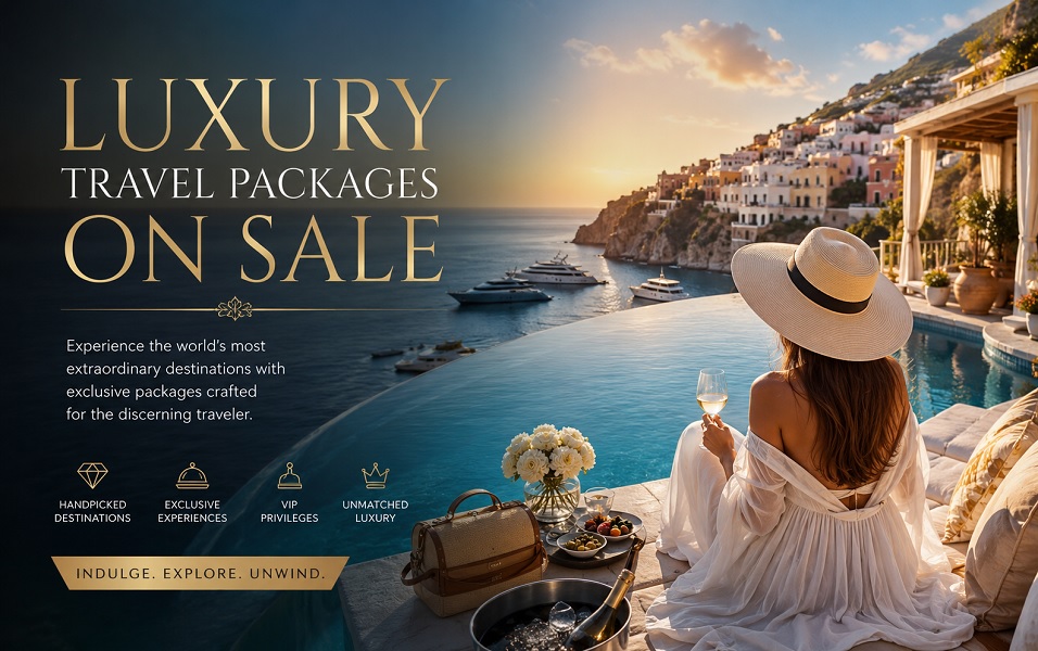 luxury travel packages on sale